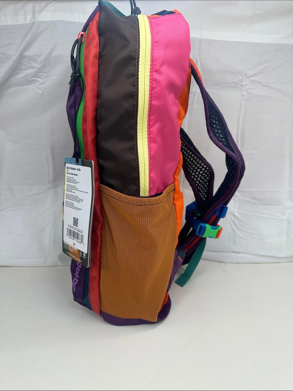 Cotopaxi Batac Del Día 16L Backpack One-of-a-Kind Multicolor Lightweight Daypack